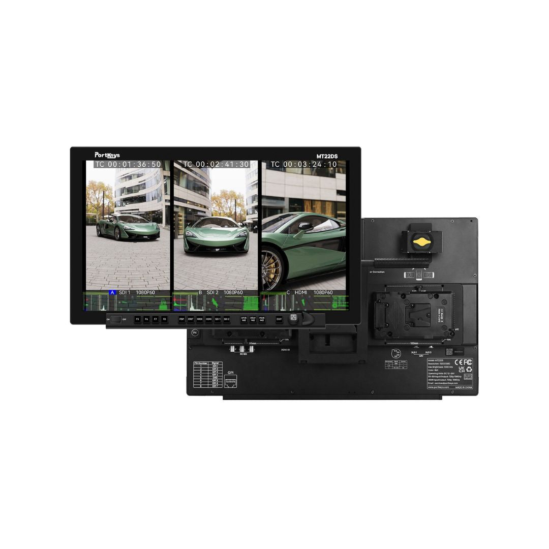Portkeys MT22DS P3 21.5吋影像監視器 Portkeys 恆藝網上商城