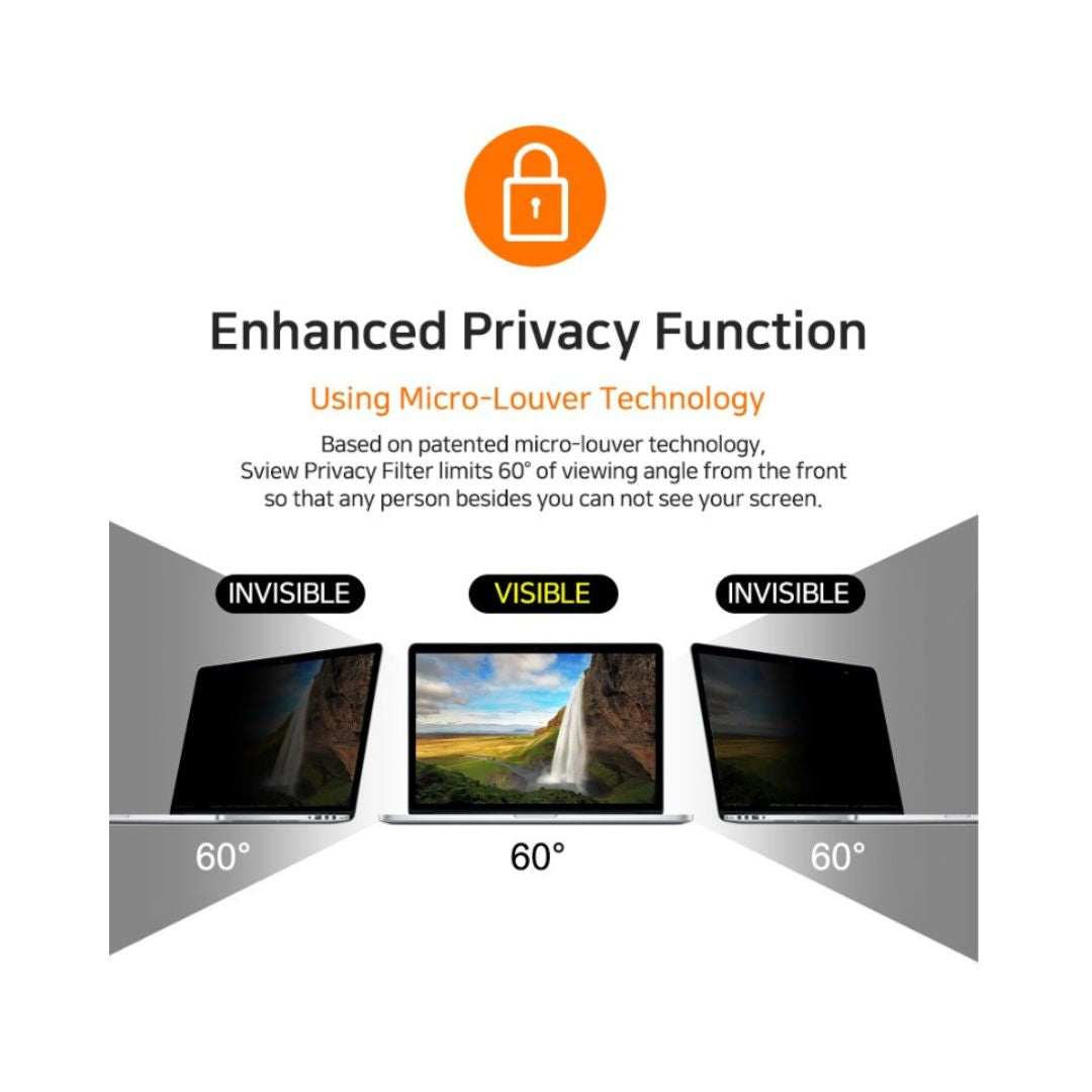 Sview 抗藍光及抗菌螢幕防窺片(手提電腦/液晶體螢幕尺吋) Sview 恆藝網上商城
