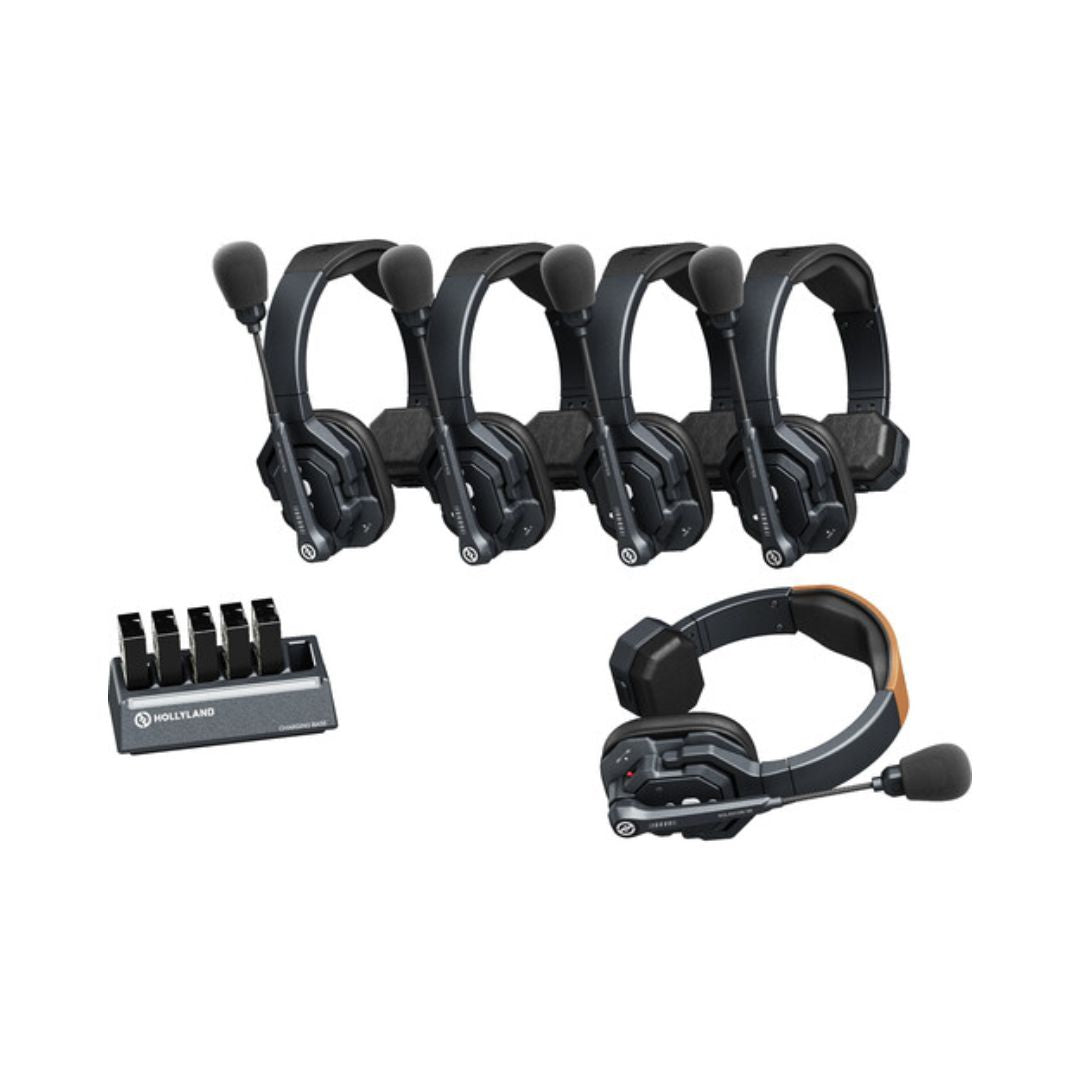 Hollyland Solidcom SE-5S Wireless Headset Intercom System 無線對講系統 Hollyland 恆藝網上商城