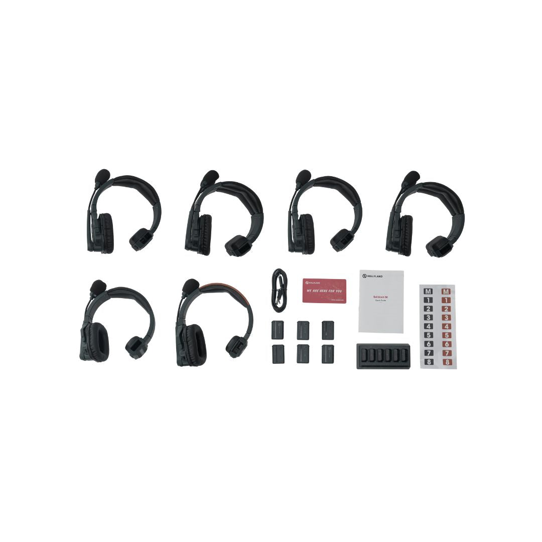 Hollyland Solidcom SE-8S Wireless Headset Intercom System 無線對講系統 Hollyland