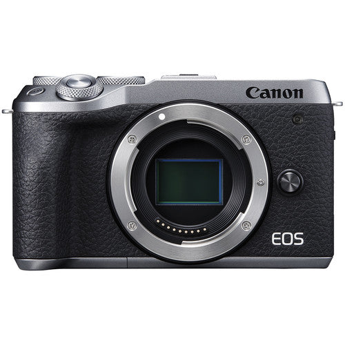 Canon EOS M6 Mark II 可換鏡頭無反相機 - 銀色 Canon 恆藝網上商城
