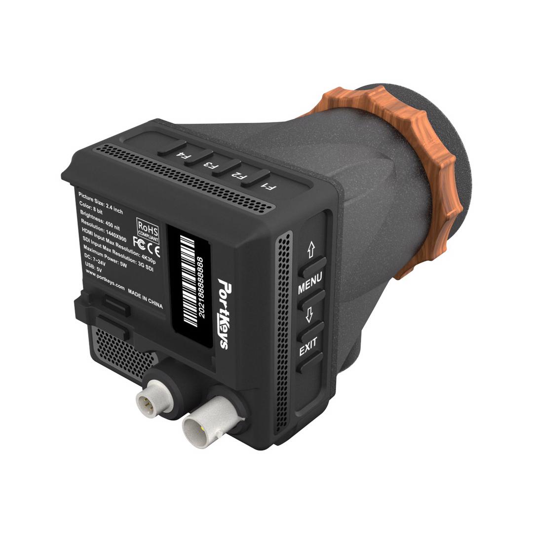 Portkeys LEYE SDI 2.4" LCD Electronic Viewfinder 2.4吋SDI電子觀景器 Portkeys 恆藝網上商城
