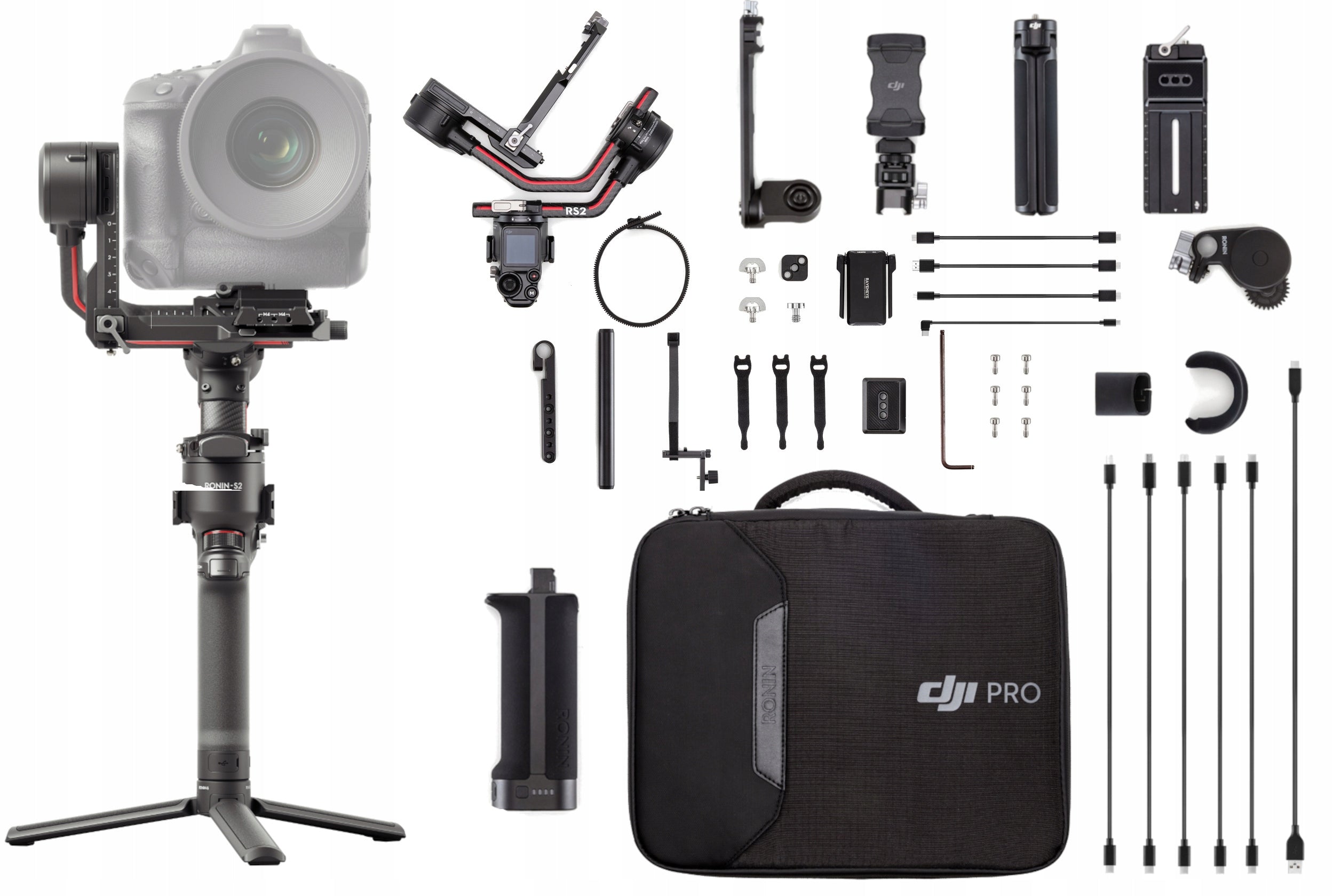 DJI RSC 2 Pro Combo 相機三軸穩定器套裝 DJI