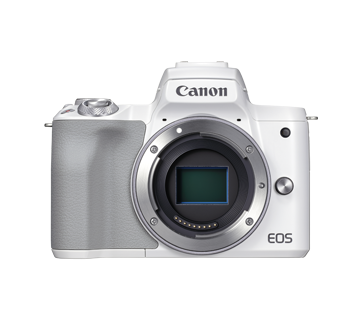 Canon EOS M50 Mark II 可換鏡頭無反相機 - 白色 Canon 恆藝網上商城