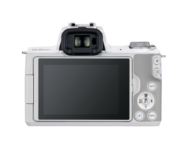 Canon EOS M50 Mark II 可換鏡頭無反相機 - 白色 Canon 恆藝網上商城