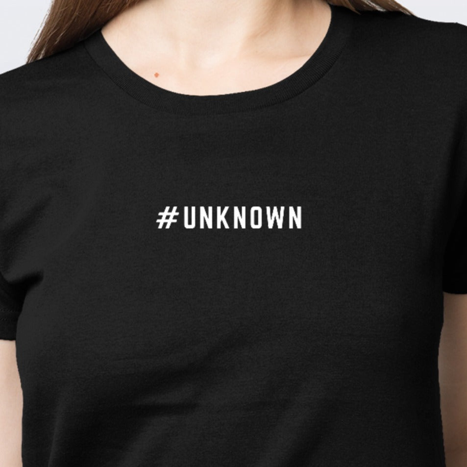 #Unknown 短袖黑色T-Shirt(女裝) Duncan Si Channel 恆藝網上商城