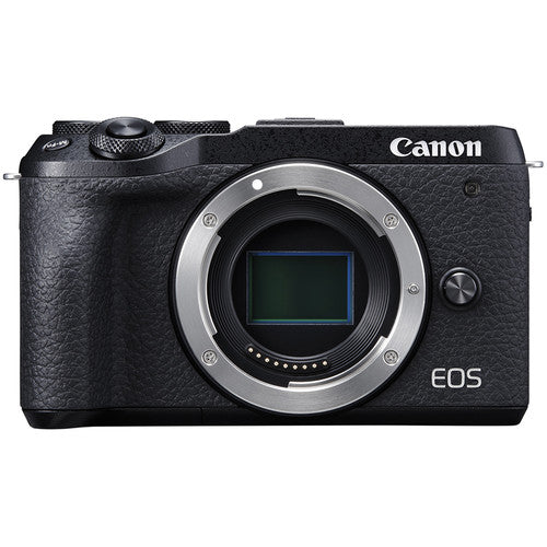 Canon EOS M6 Mark II 可換鏡頭無反相機 - 黑色 Canon 恆藝網上商城