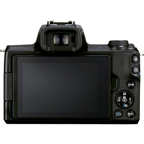 Canon EOS M50 Mark II 可換鏡頭無反相機 - 黑色 Canon 恆藝網上商城
