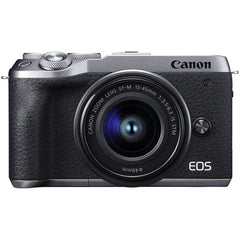 Canon EOS M6 Mark II 可換鏡頭無反相機連EF-M 15-45mm 鏡頭套裝