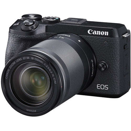 Canon EOS M6 Mark II 可換鏡頭無反相機連EF-M 18-150mm 鏡頭套裝 Canon 恆藝網上商城