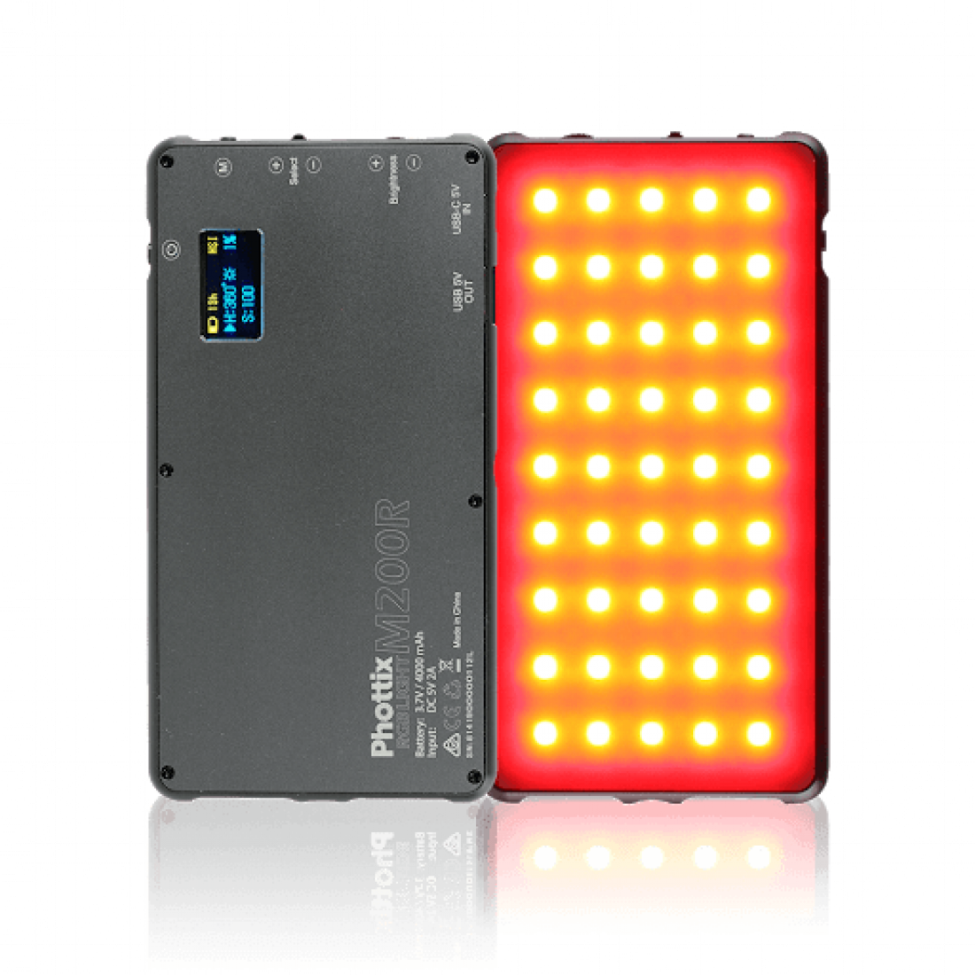 Phottix M200R RGB LED Light RGB迷你補光燈 Phottix 恆藝網上商城