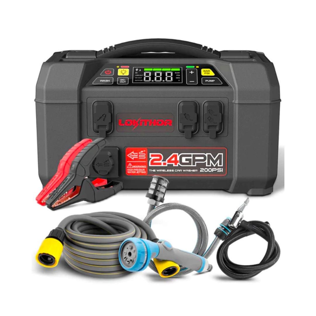 Lokithor AW401 氣泵點火器五合一 (車用緊急電源 74Wh) Lokithor