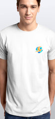 Duncan Si Channel White Short Sleeve T-Shirt 2021(Men)