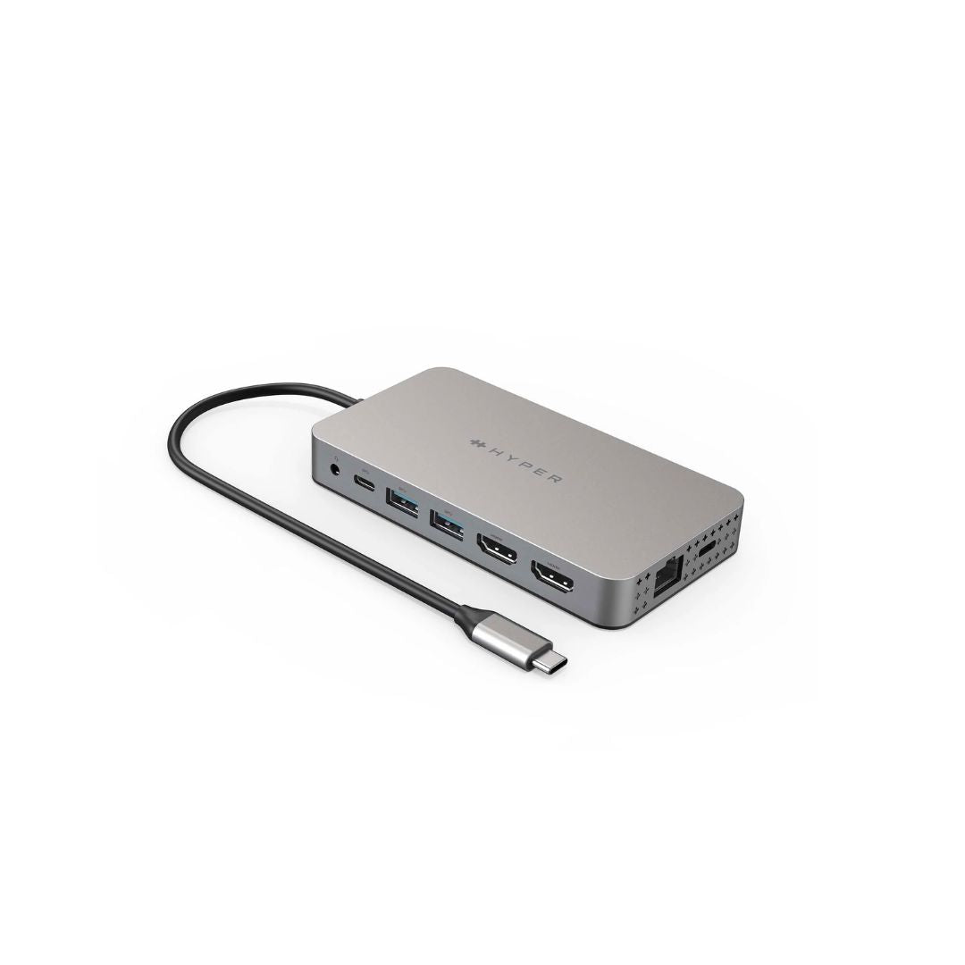 Hyper HyperDrive Dual 4K HDMI 10-in-1 USB-C Hub 十合一擴展器(M1/M2 MacBooks 專用) Hyper