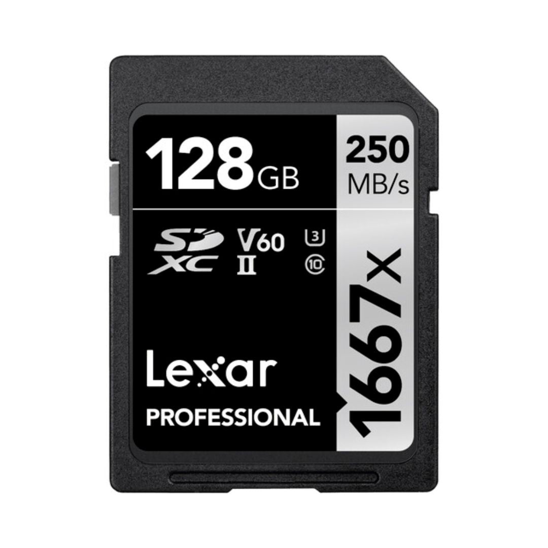 Lexar Professional 1667x UHS-II SDXC V60 SD 記憶咭 Lexar