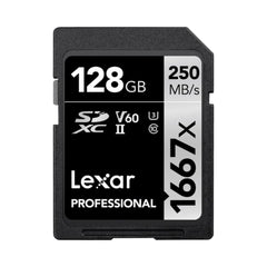 Lexar Professional 1667x UHS-II SDXC V60 SD 記憶咭
