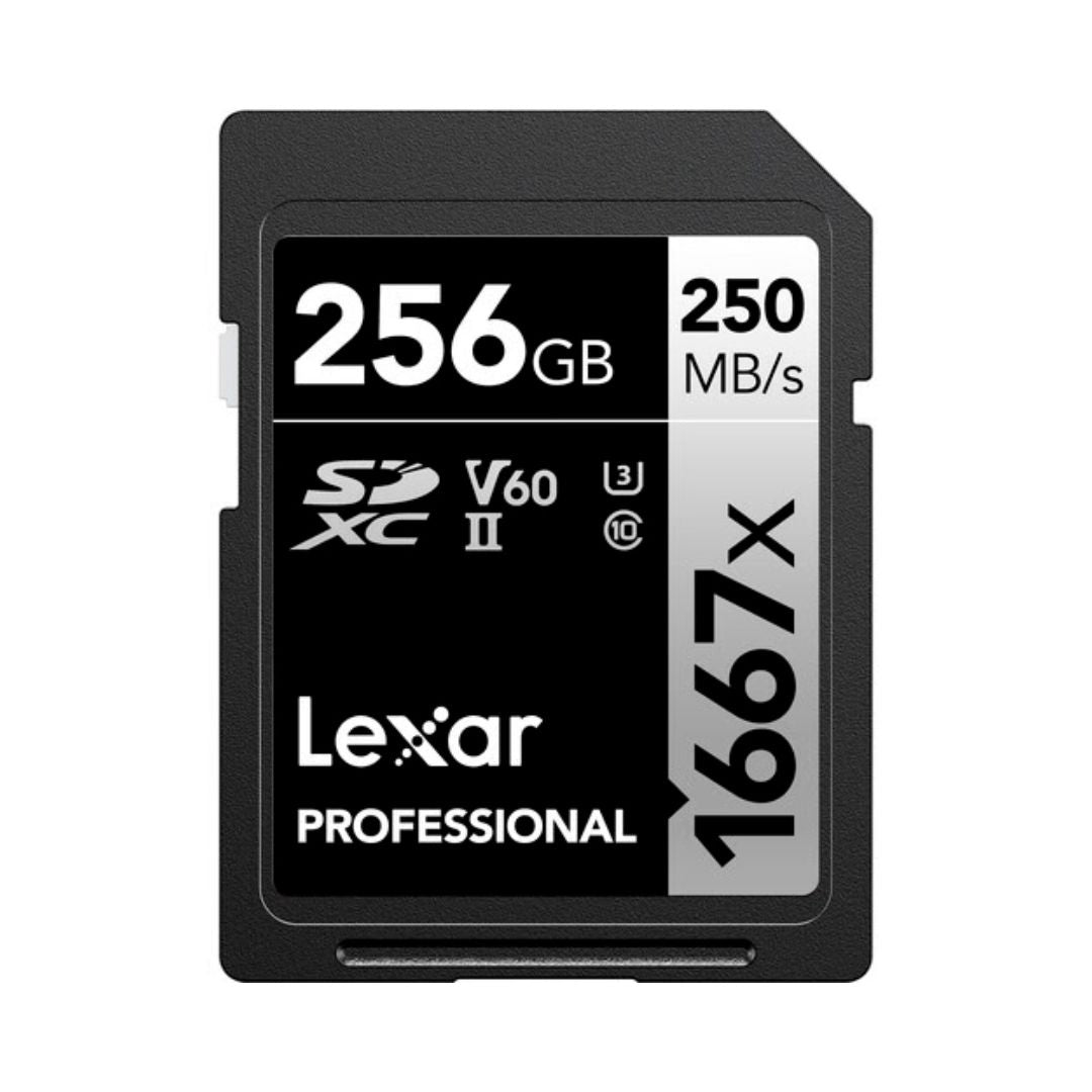 Lexar Professional 1667x UHS-II SDXC V60 SD 記憶咭 Lexar 恆藝網上商城