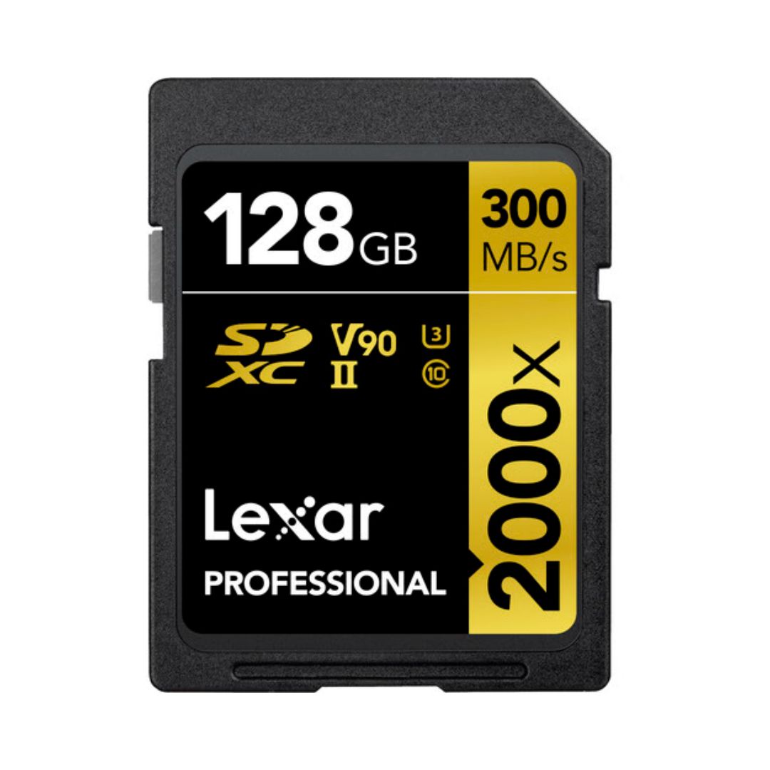 Lexar Professional 2000x UHS-II SDXC V90 SD 記憶咭 Lexar 恆藝網上商城