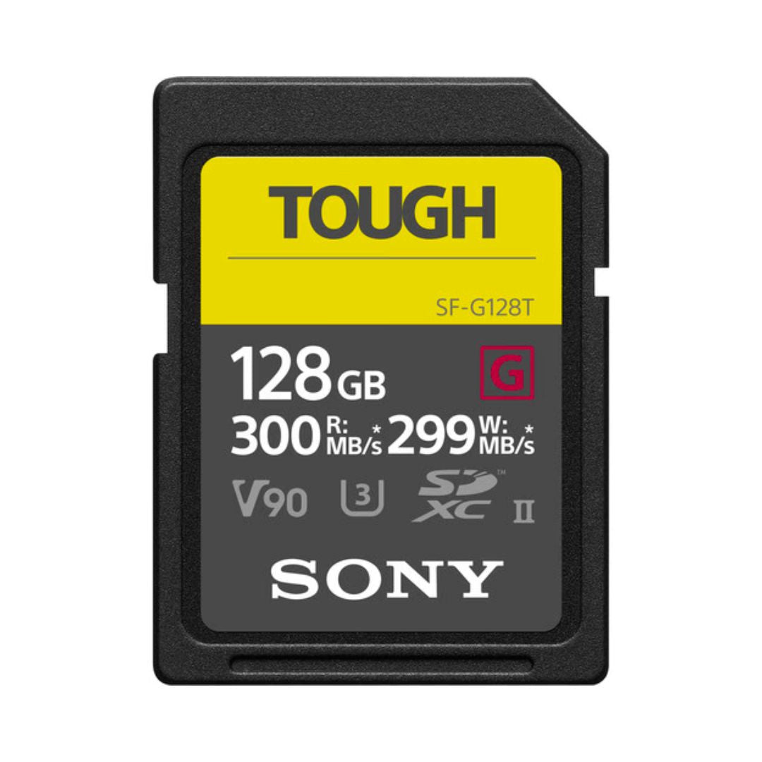 Sony SF-G-Series TOUGH UHS-II V90 SDXC SD 記憶咭 (128GB) Sony 恆藝網上商城