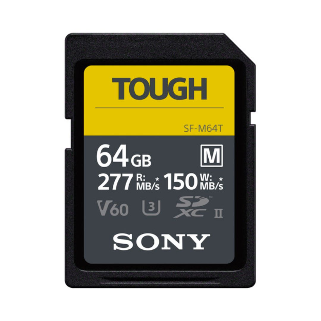 Sony SF-M-Series TOUGH UHS-II V60 SDXC SD 記憶咭 (64GB) Sony 恆藝網上商城