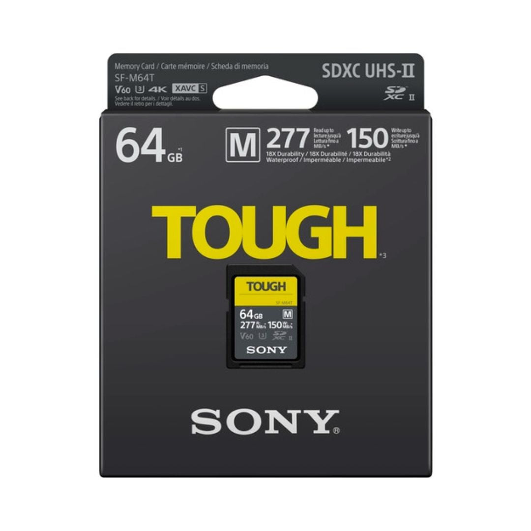 Sony SF-M-Series TOUGH UHS-II V60 SDXC SD 記憶咭 (64GB) Sony