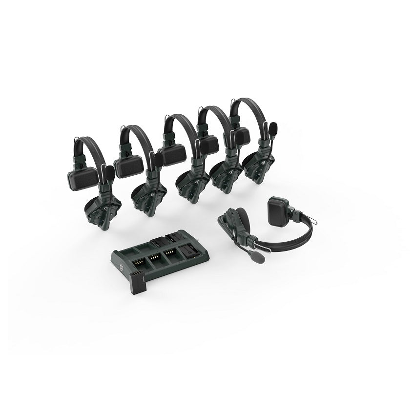 Hollyland Solidcom C1-6S Full Duplex Wireless Intercom System 全雙工無線對講系統 Hollyland 恆藝網上商城