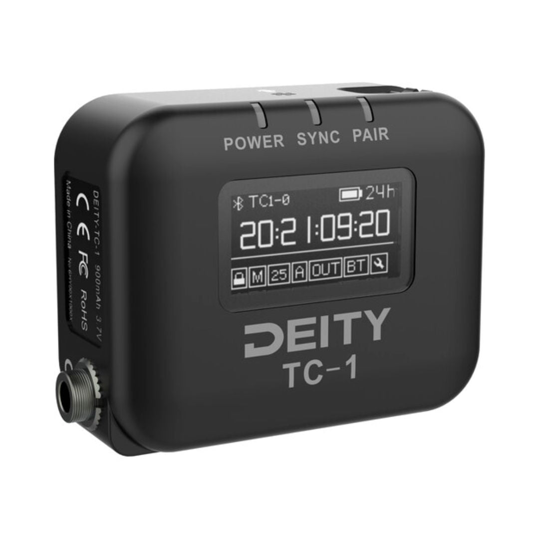 Deity TC-1 Wireless Timecode Generator Wireless Timecode Generator丨Hang  Ngai Production Shop – 恆藝網上商城