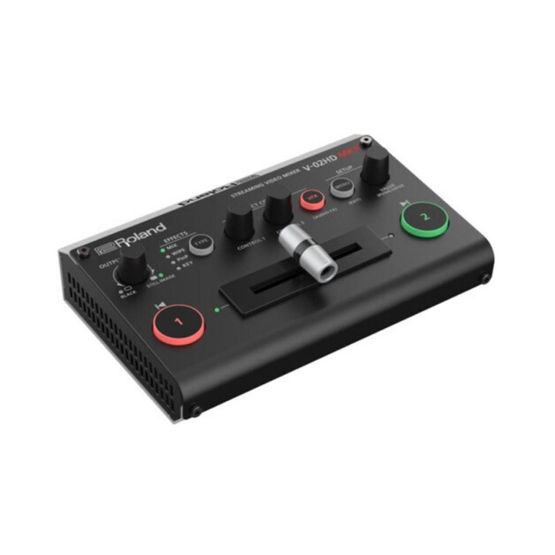Roland V-02HD MK II Multi-Format Video Mixer Switcher 第二代多格式視頻混合器 Roland 恆藝網上商城