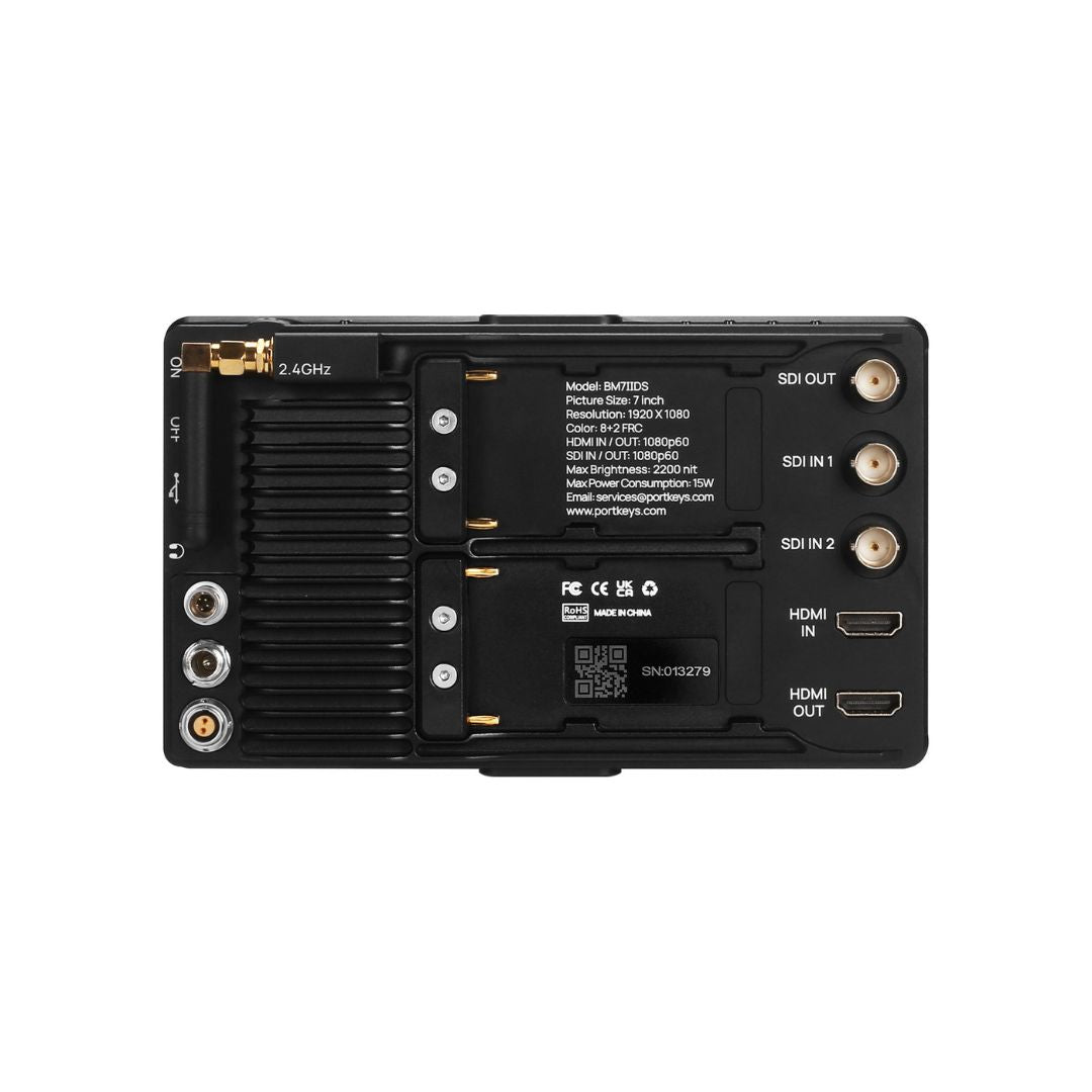 Portkeys BM7ⅡDS HDMI/SDI Touchscreen Monitor 7吋4K觸控影像監視器 Portkeys