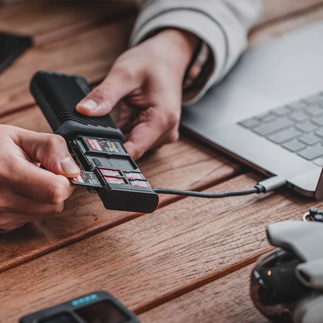 PGYTECH CreateMate 攝影存儲卡盒兼高速讀卡器 PGYTECH