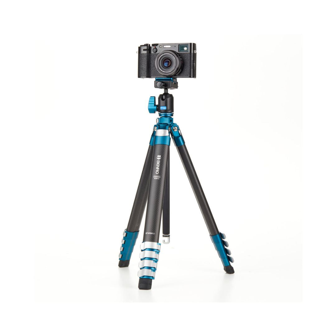 Benro CyanBird 系列旅行碳纖維鋁合金三腳架 + 雲台套裝TCBH15N00P Benro