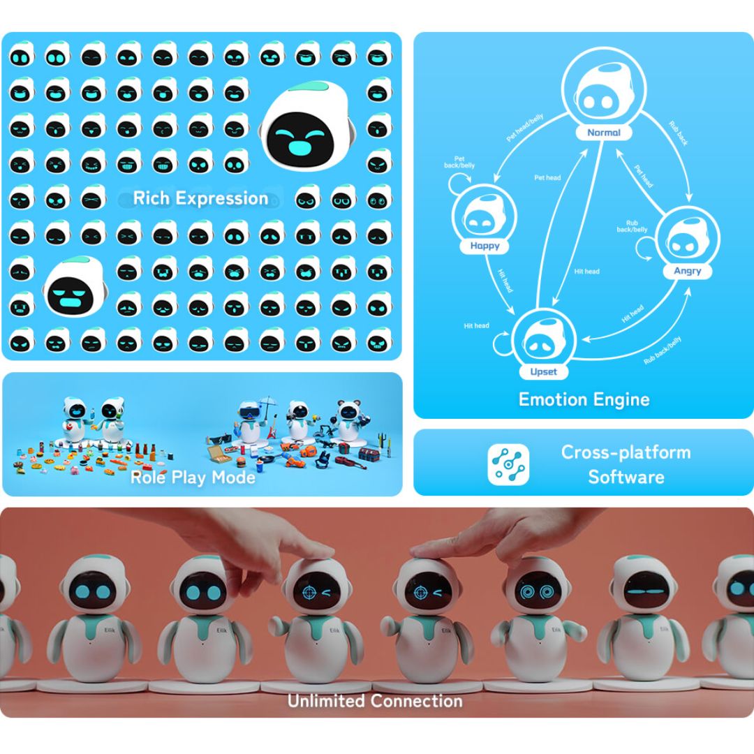 Energize Lab Eilik 互動陪伴機械人 Enabot