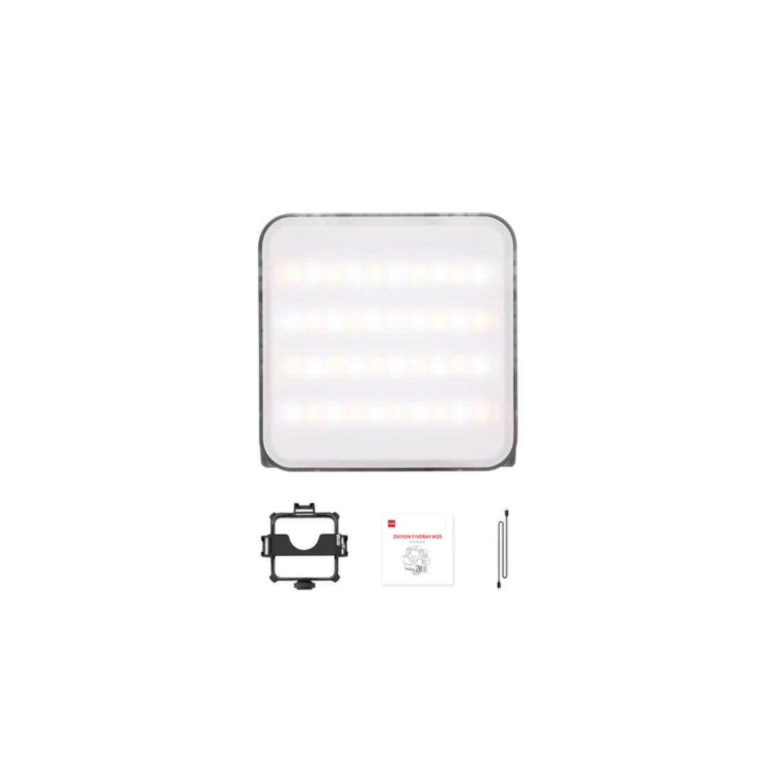 Zhiyun FIVERAY M20 LED 迷你補光攝影燈 Zhiyun