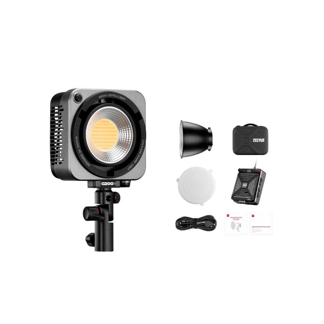 Zhiyun MOLUS G200 LED 攝影燈 Zhiyun