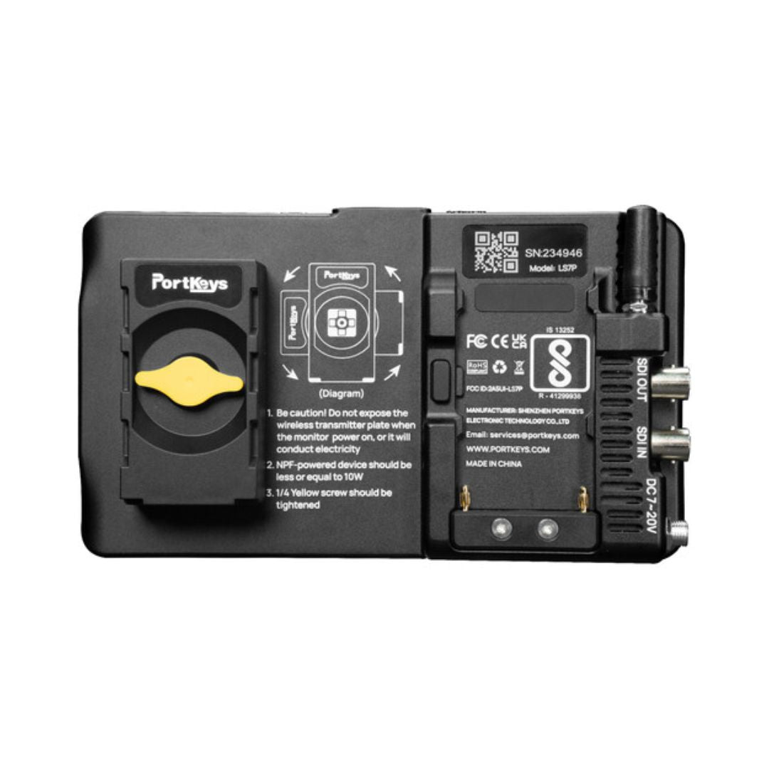 Portkeys LS7P 7-inch 4K HDMI/SDI Touchscreen Monitor