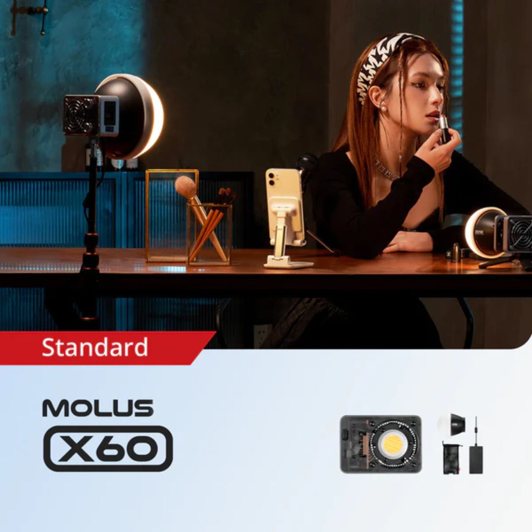 Zhiyun   MOLUS X60 LED 攝影燈 Zhiyun