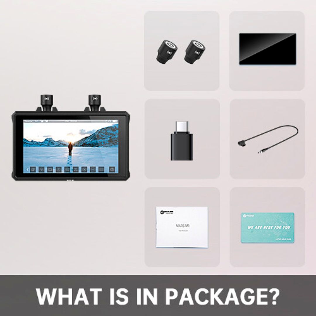 Hollyland Mars M1 Enhanced 無線圖傳監視器 - 恆藝網上商城