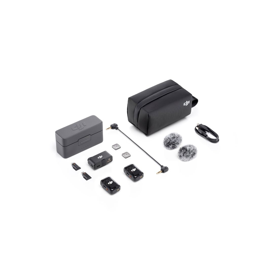 DJI Mic 2 無線麥克風 (兩發一收，含充電盒) DJI