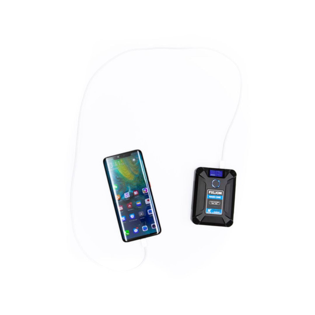 FxLion Naro One 50Wh 連 USB Type-C QC3.0 V Mount 電池 FxLion