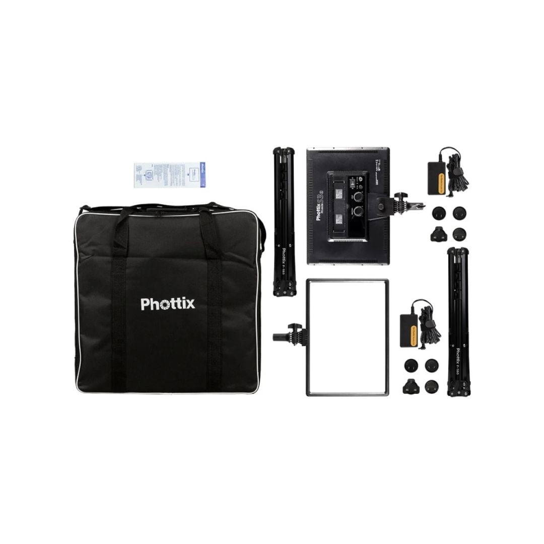 Phottix Nuada S3A LED Video Twin Kit Light LED攝影燈雙燈套裝 Phottix 恆藝網上商城