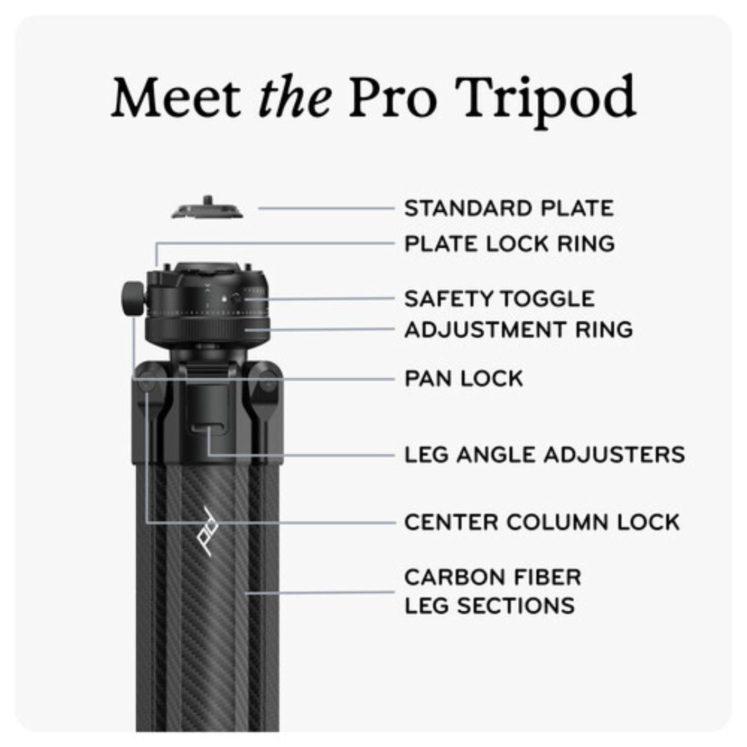 Peak Design Pro Carbon Fiber Tripod