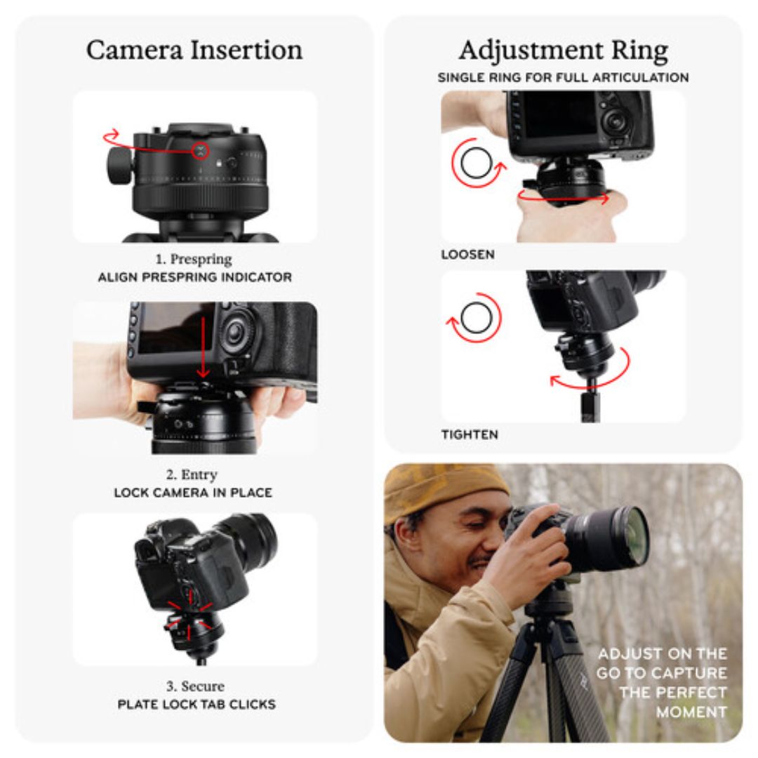 Peak Design Pro Carbon Fiber Tripod