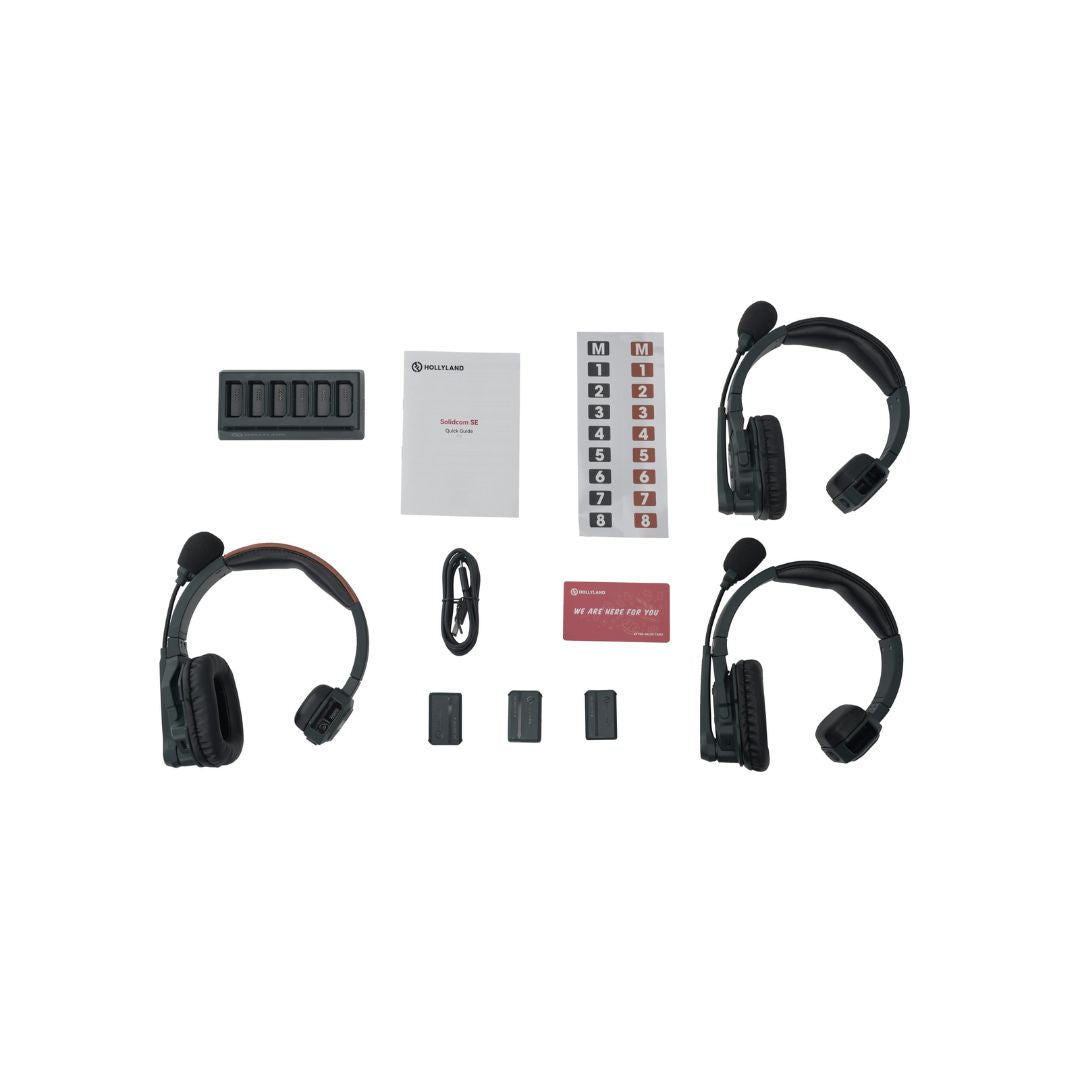 Hollyland Solidcom SE-4S Wireless Headset Intercom System 無線對講系統 Hollyland