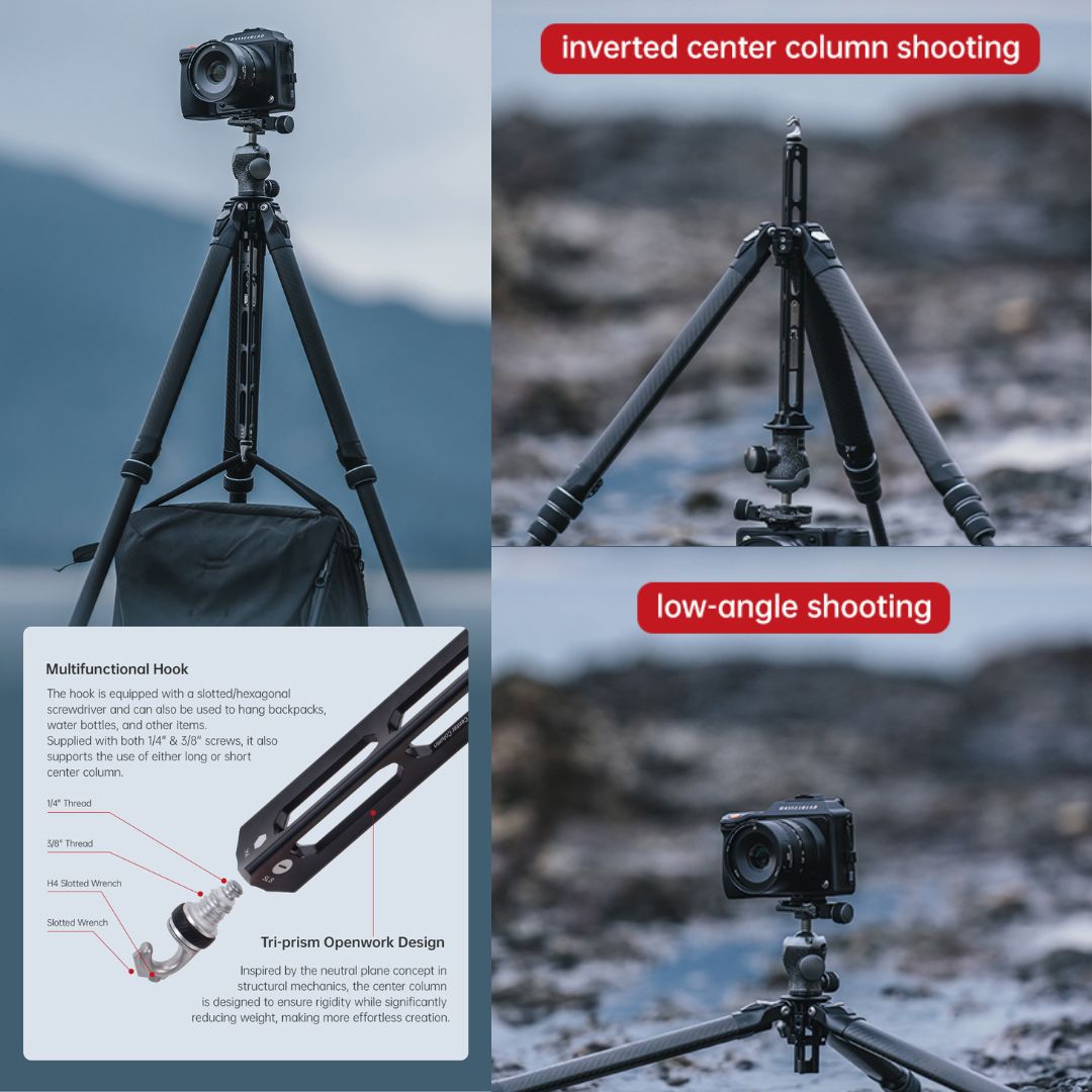 TreeRoot Quick Lock Travel Tripod 旅行碳纖維三腳架 TreeRoot 恆藝網上商城