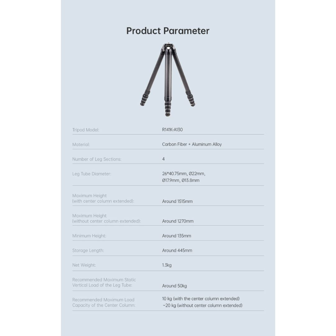 TreeRoot Quick Lock Travel Tripod 旅行碳纖維三腳架 TreeRoot 恆藝網上商城