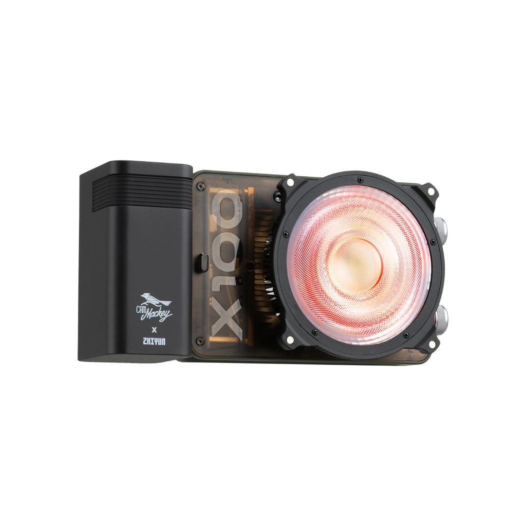 Zhiyun MOLUS X100 RGB Pro COB LED 攝影燈 Zhiyun 恆藝網上商城