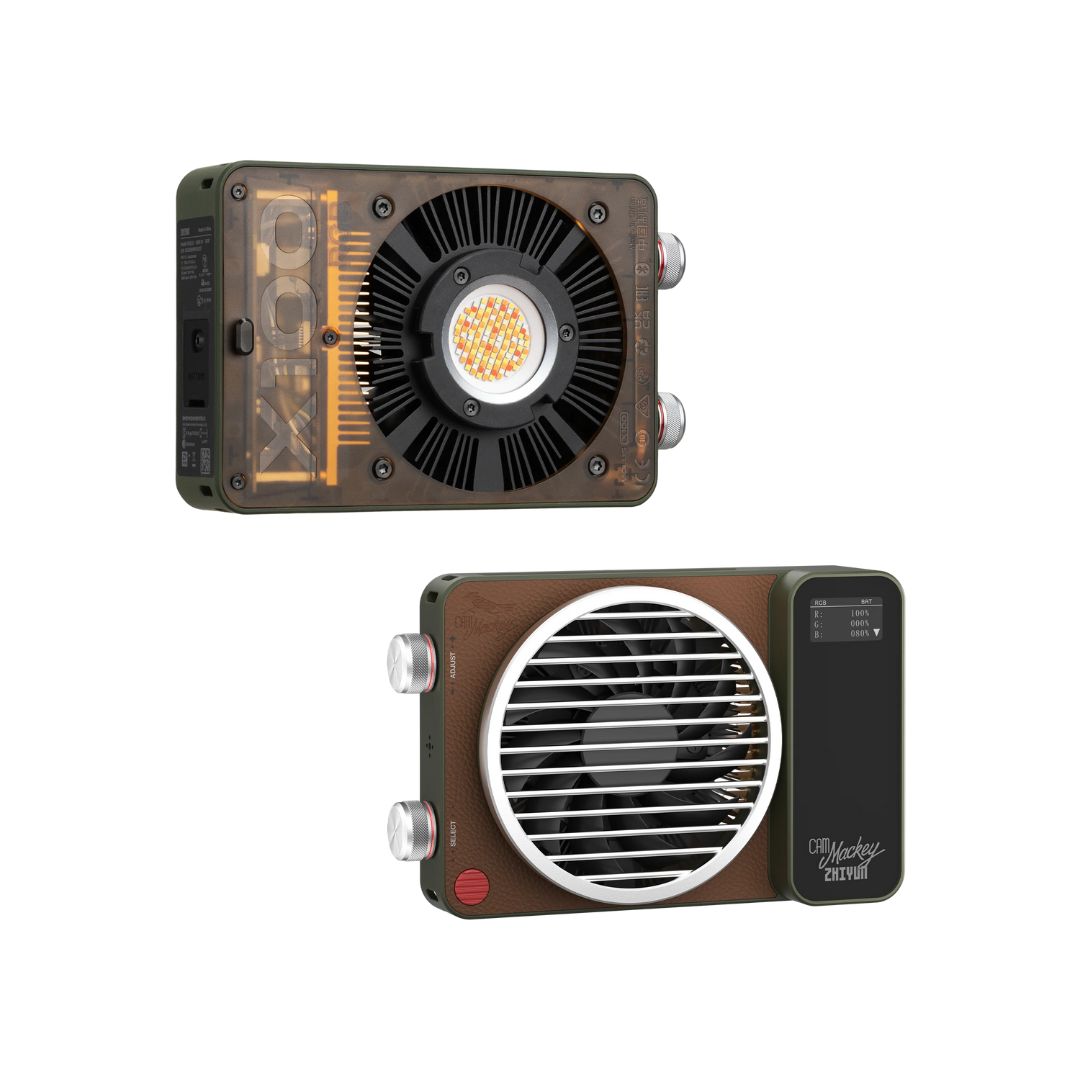 Zhiyun MOLUS X100 RGB COB LED 攝影燈 Zhiyun 恆藝網上商城