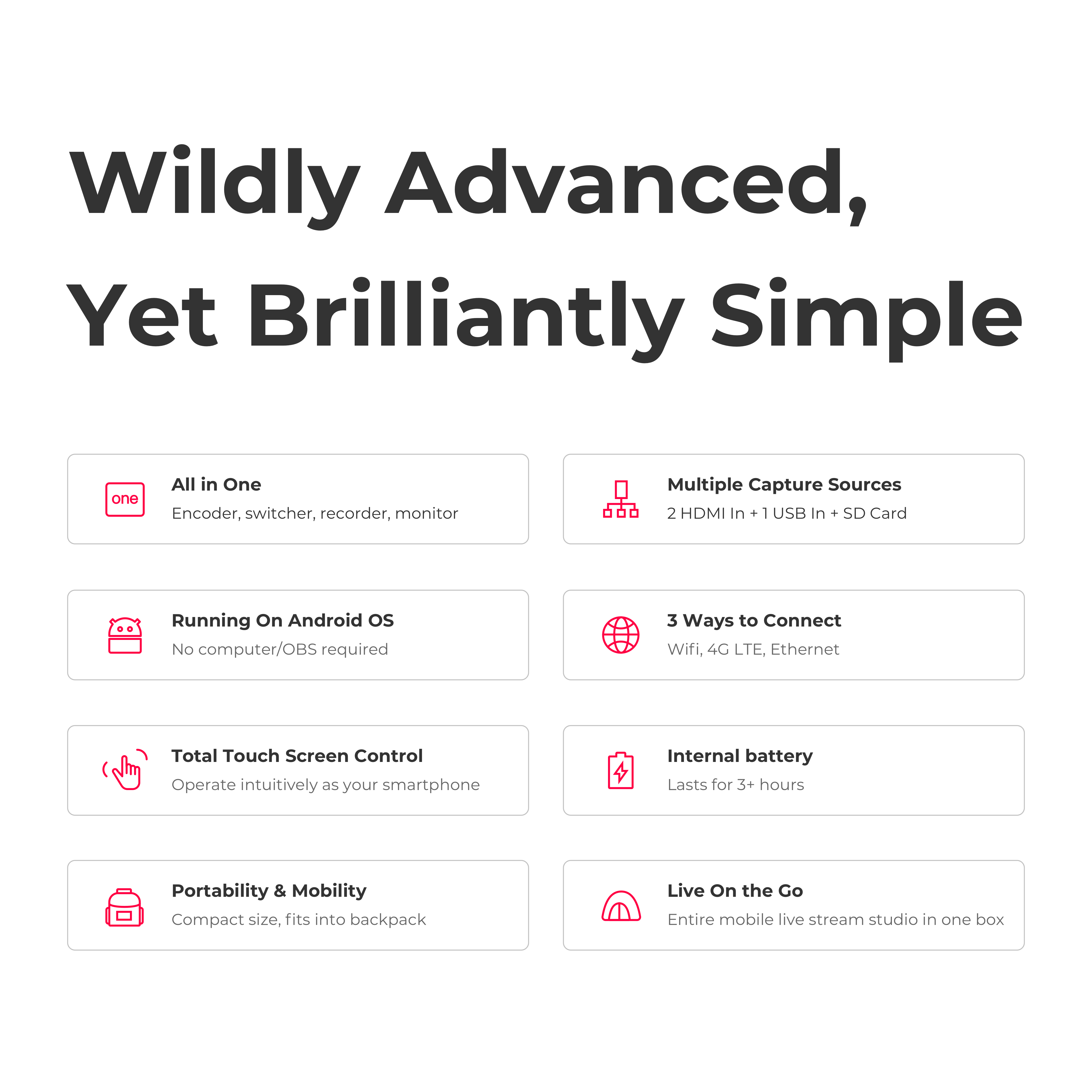 YoloLiv Instream 便攜式垂直直播器 YoloLiv