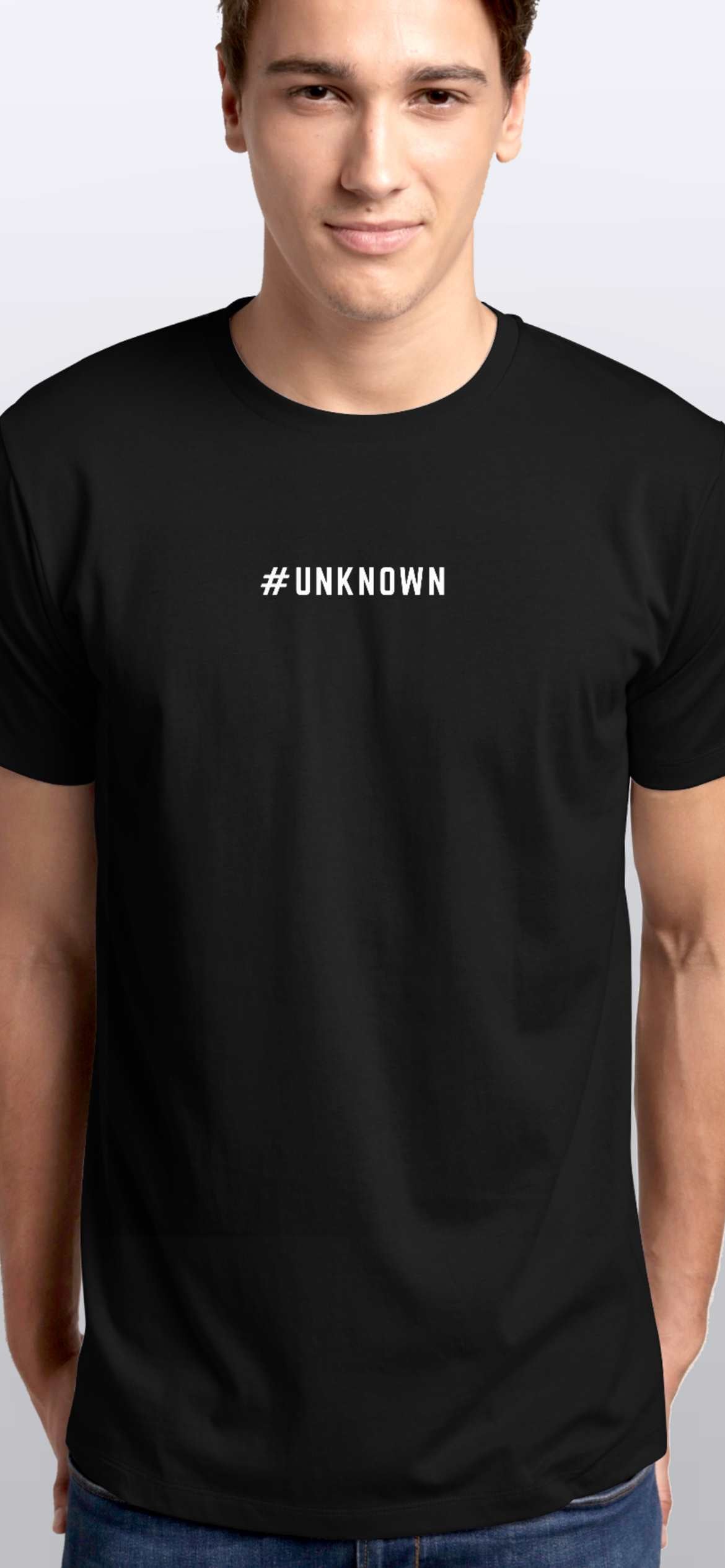 #Unknown 短袖黑色T-Shirt(男裝) Duncan Si Channel