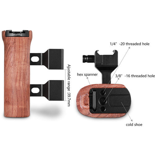 SmallRig 2187B -  Wooden NATO Side Handle 手柄 SmallRig